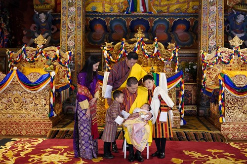 Their Majesties Bhutan Royal Family